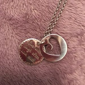 Brighton “Quote Me Heart” Necklace